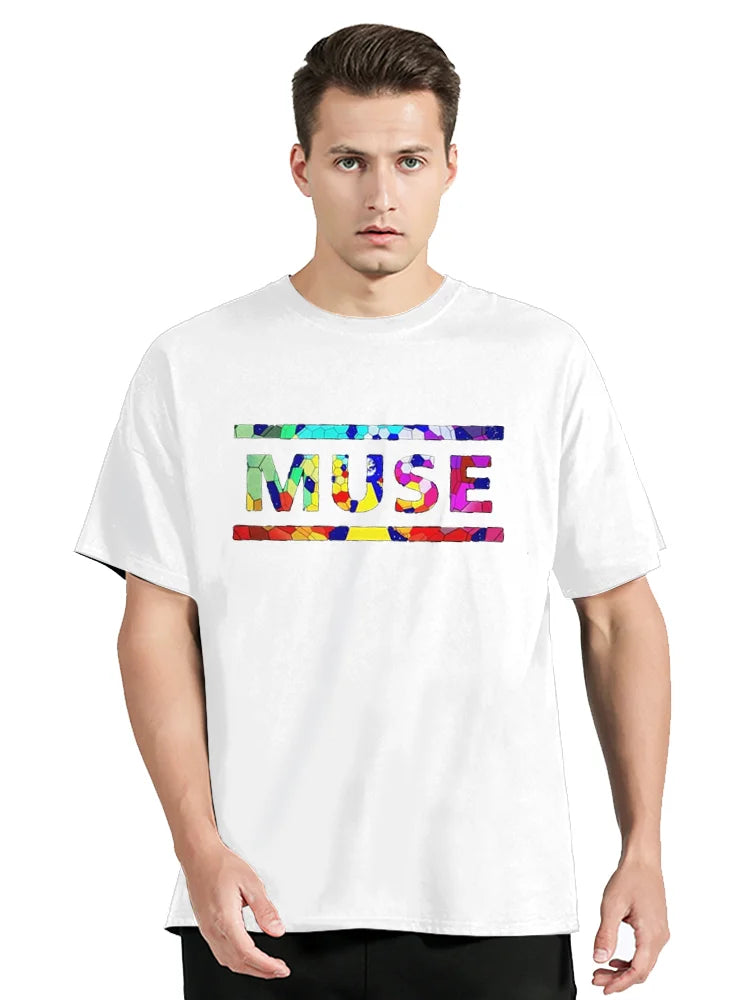 Muse The Resistance Vintage T-Shirt - Front View Album Artwork Design