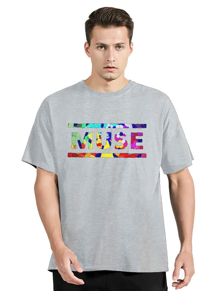 Muse The Resistance Vintage T-Shirt - Front View Album Artwork Design