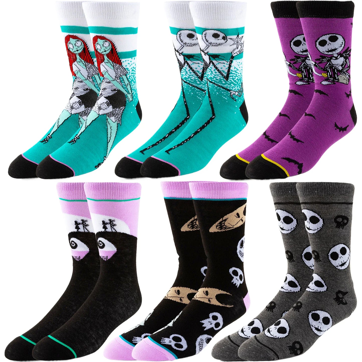 Halloween Cartoon Socks Classic Halloween One Size Fits All - Traditional Halloween Accessories Design
