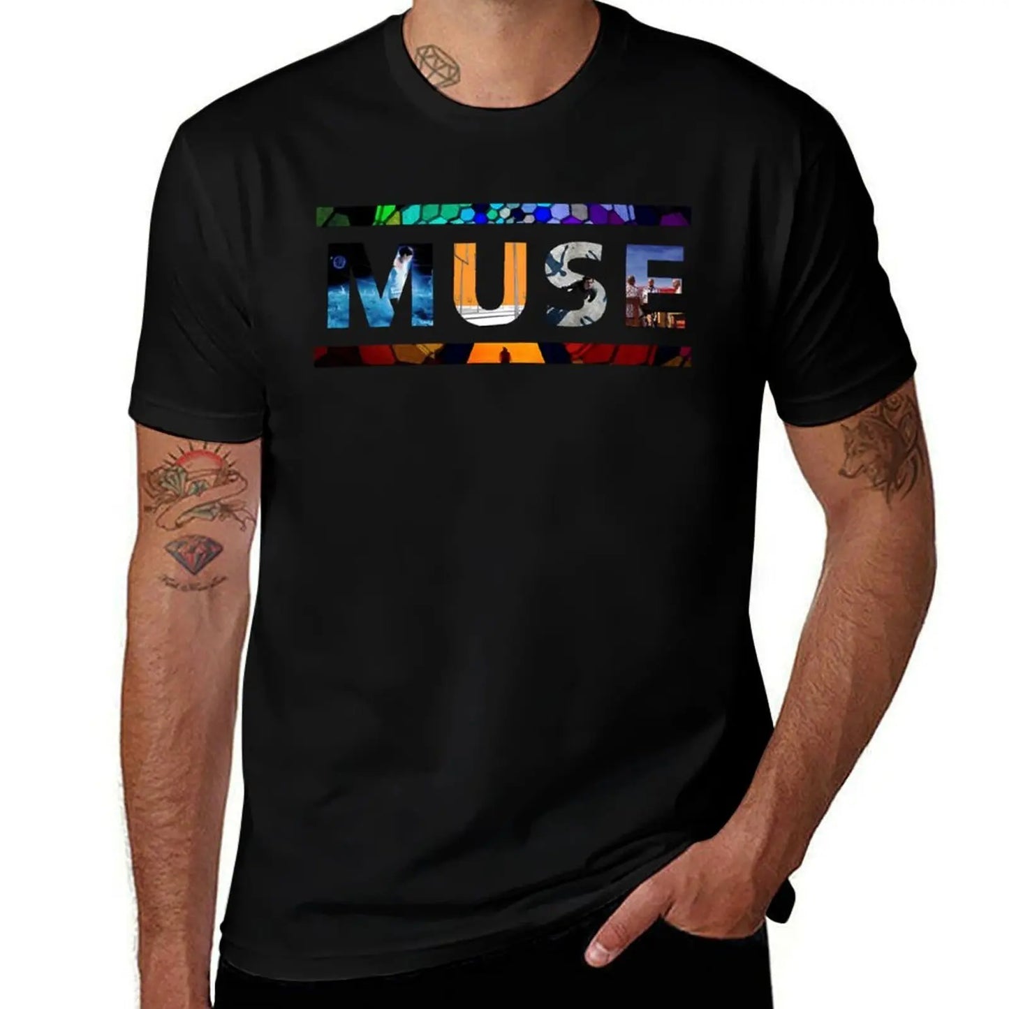 Muse Band T-Shirt - 100% Cotton Graphic Rock Tee